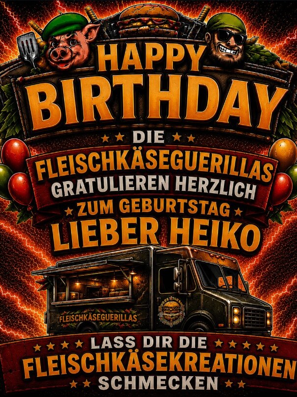 Instagram-Beitrag der Fleischkäseguerillas: unser Foodtruck