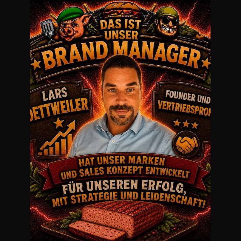 Lars Jettweiler, Brand Manager der Fleischkäseguerillas